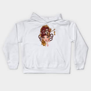 Daydreaming About Shih Tzu and Stuff Kids Hoodie